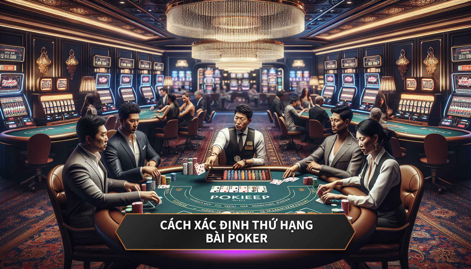  Cách xác định thứ hạng bài Poker
