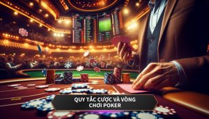 Quy tắc cược và vòng chơi Poker
