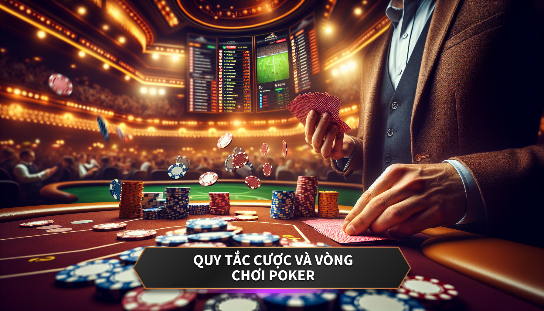  Quy tắc cược và vòng chơi Poker