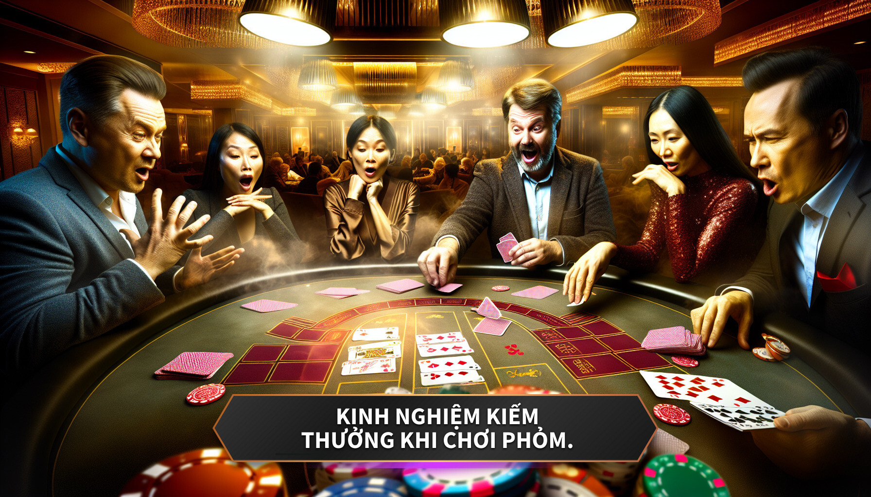 Kinh nghiệm kiếm thưởng khi chơi Phỏm.