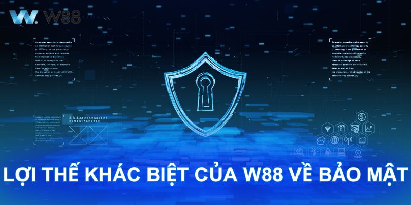 Lợi thế khác biệt của W88 về bảo mật